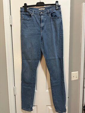 Levi's Premium 721 High Rise Skinny Jeans Medium Wash
